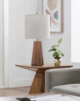 Yubileyny Burnt Orange Table Lamp