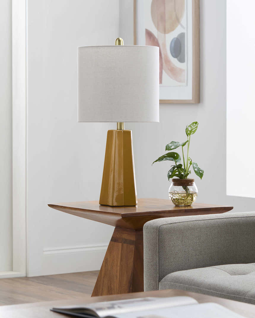 Yubileyny Orange Table Lamp