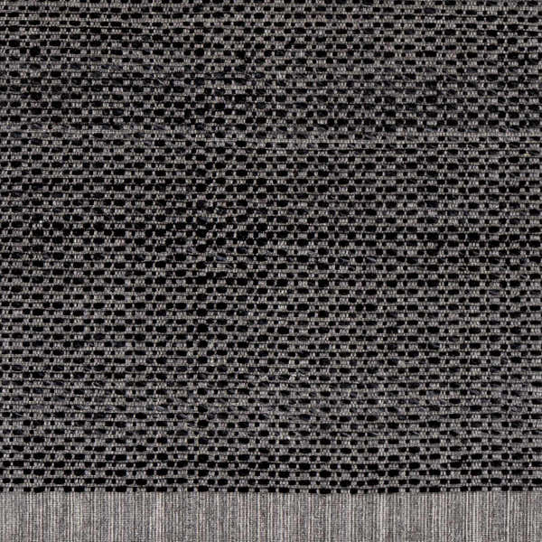 Sample Yong Hand Loomed Black Indoor & Outdoor Rug