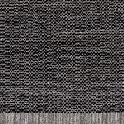 Sample Yong Hand Loomed Black Indoor & Outdoor Rug