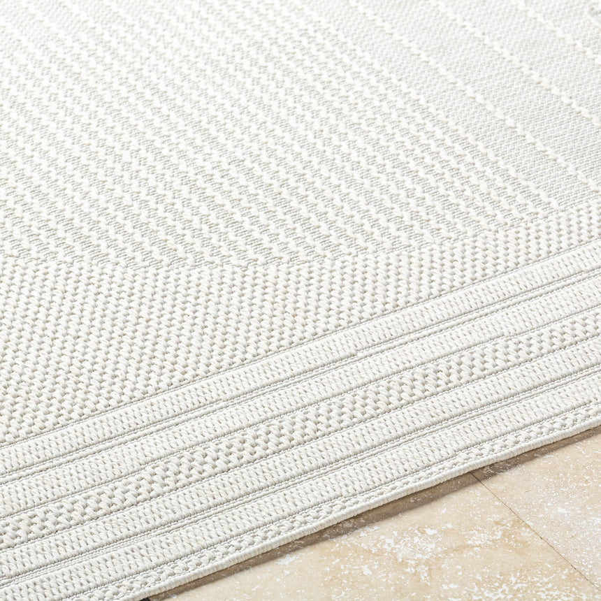 Yuley White Area Rug