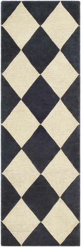 Made to Order Custom Size Aradia Charcoal Area Rug