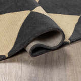 Made to Order Custom Size Aradia Charcoal Area Rug