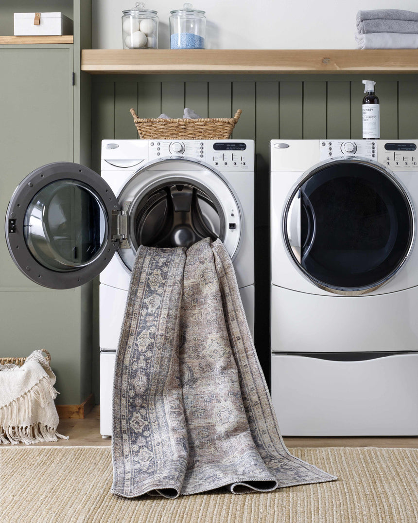 Darling  Machine Woven  Becki Owens x LIVABLISS BODA-2300 Washable Area Rug