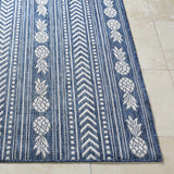 Zaida Blue Area Rug