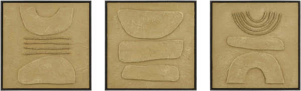 Zhalantun Taupe Wall Decor