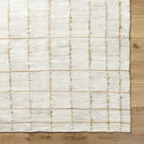 Made to Order Custom Size Zared Checkered Jute Area Rug