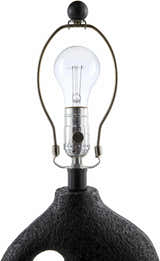 Zoutleeuw Black Table Lamp