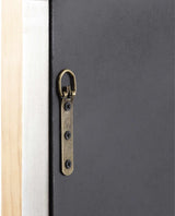 Zutendaal Metallic Silver Mirror