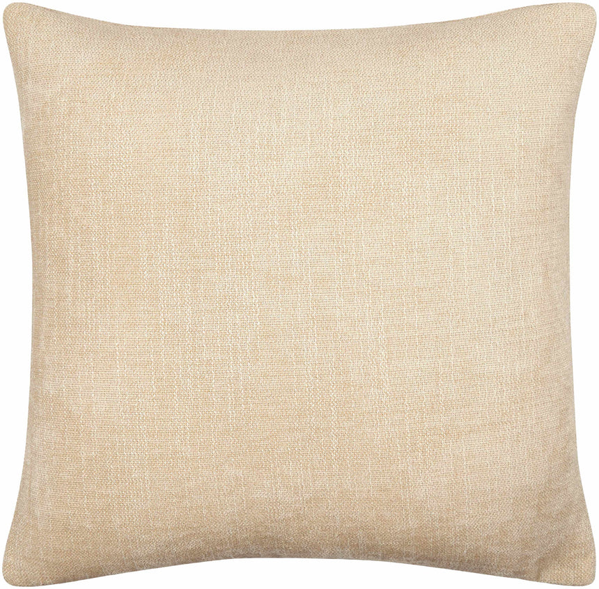 Zihna Beige Throw Pillow