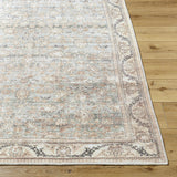 Zamir Vintage Flat Pile Washable Rug