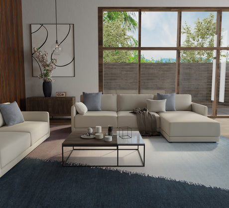 Feizy Katya Modern Geometric - Taupe/Blue/Tan Area Rug