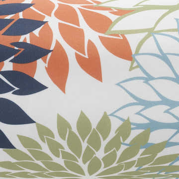 Mina Victory Aloha Indoor/Outdoor Multicolor Throw Pillow