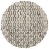 Feizy Lorrain Modern Geometric - Ivory/Taupe Area Rug