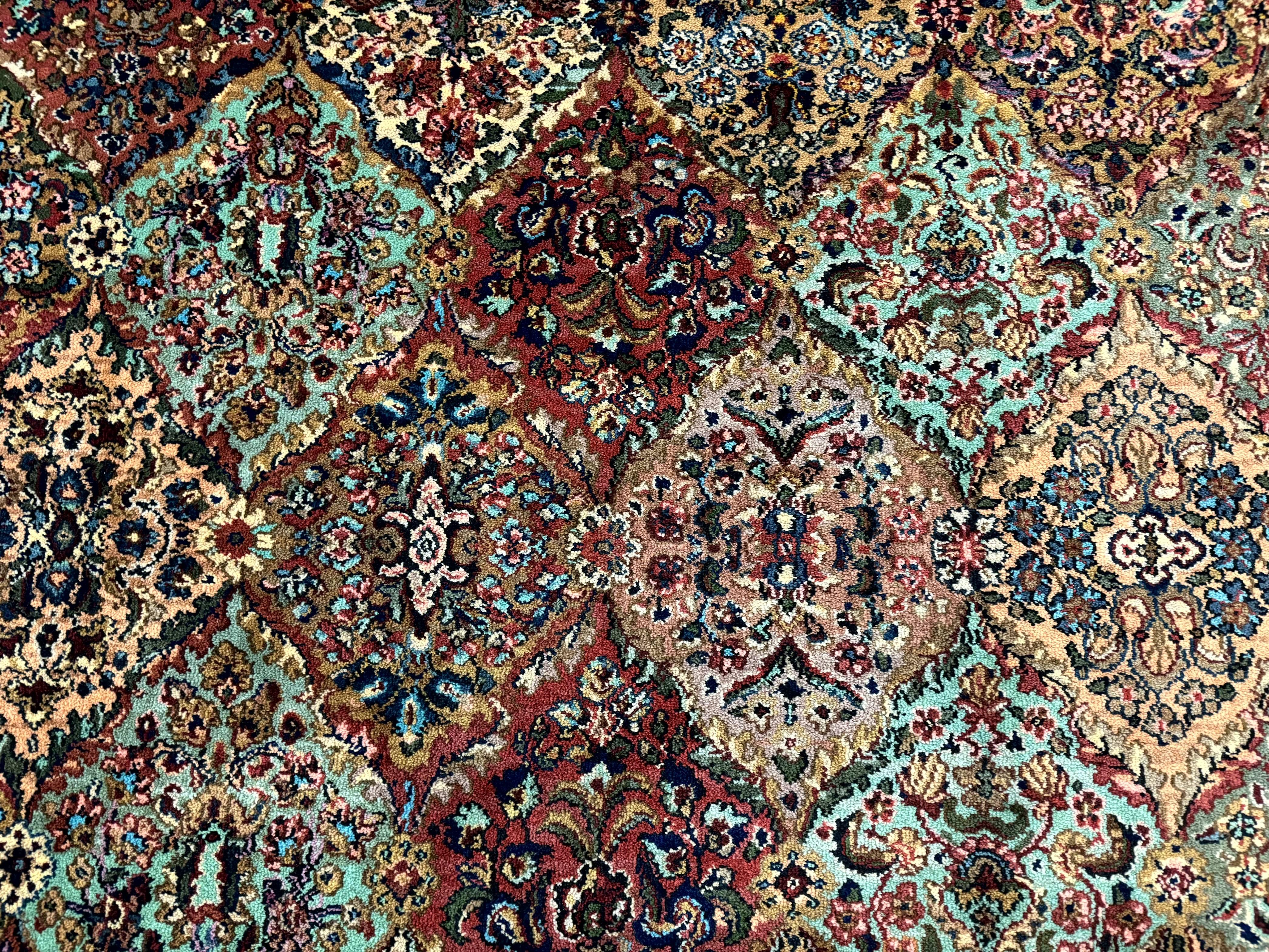 Karastan Rug Multicolor Panel Kirman #717, 8.8 x 12 Karastan