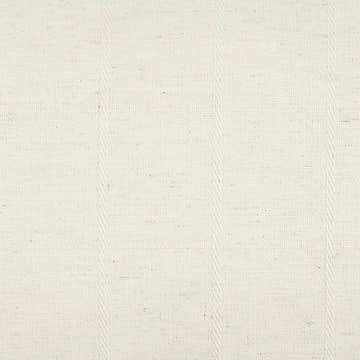 Mina Victory Lifestyle Woven Cotton Grid Beige Indoor Throw Pillow