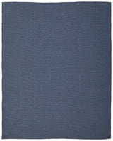 Feizy Tito Modern Solid - Blue Area Rug