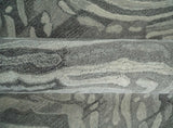 Abstract Modern Hand Tufted 2x3, 3x5, 5x8, 6x9, 8x10 and 9x12 Woolen Beige, Silver and Gray Area Rug | MIR3