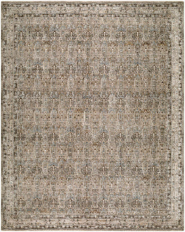 Sample Jizu Olive Persian Area Rug