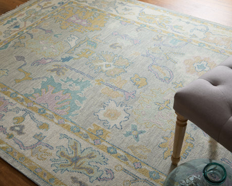 Feizy Karina Traditional Persian - Gray/Purple/Gold Area Rug