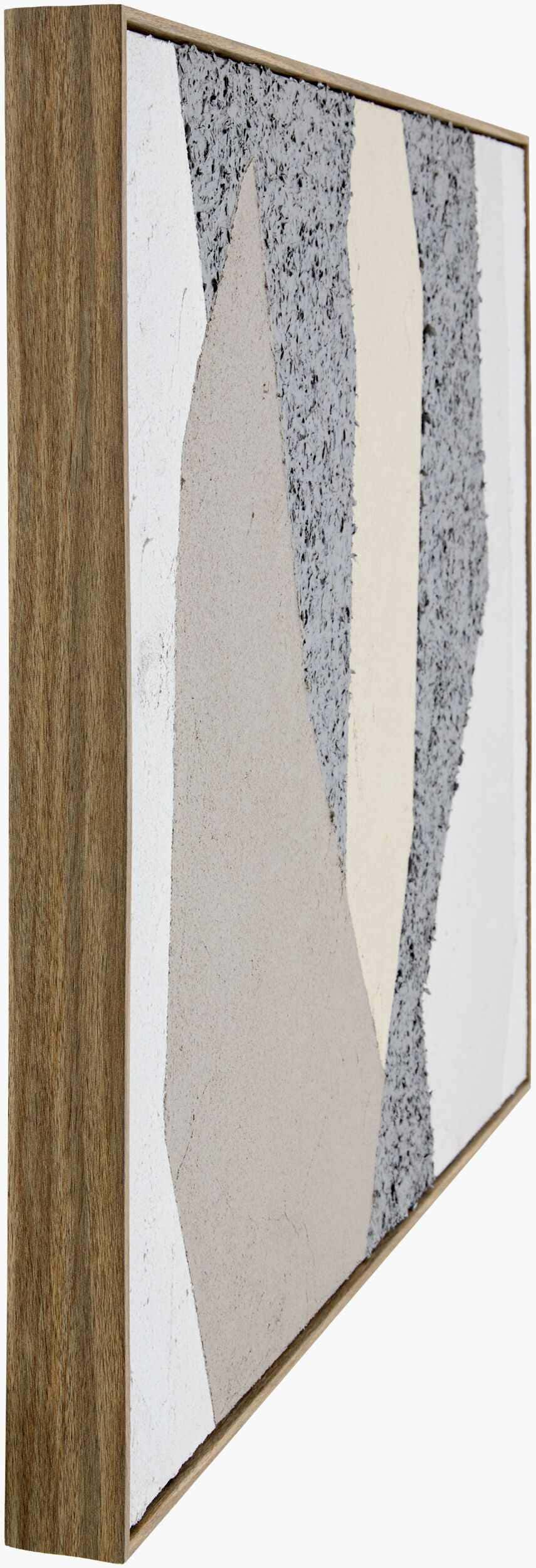 Soft White Modern Framed Wall Art for modern gallery walls