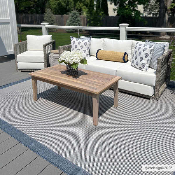Sample Aleid Blue Area Rug - Clearance