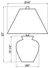 Bourscheid Table Lamp