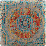 Gretna Mustard Ottoman Pouf