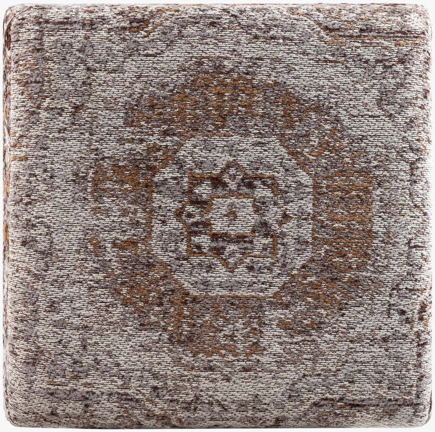 Gretna Brown Ottoman Pouf