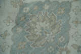 Antique Design Medallion Earthy Ivory and Camel 8x10 wool Area Rug