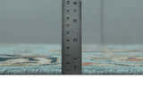Antique Style Aqua Multi Size Hand Knotted Colorful Traditional Oushak Wool Area Rug