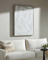 Rich Dark Gray Modern Framed Wall Art for modern gallery walls