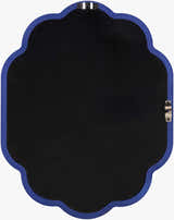 Cakaa Blue Wood Mirror