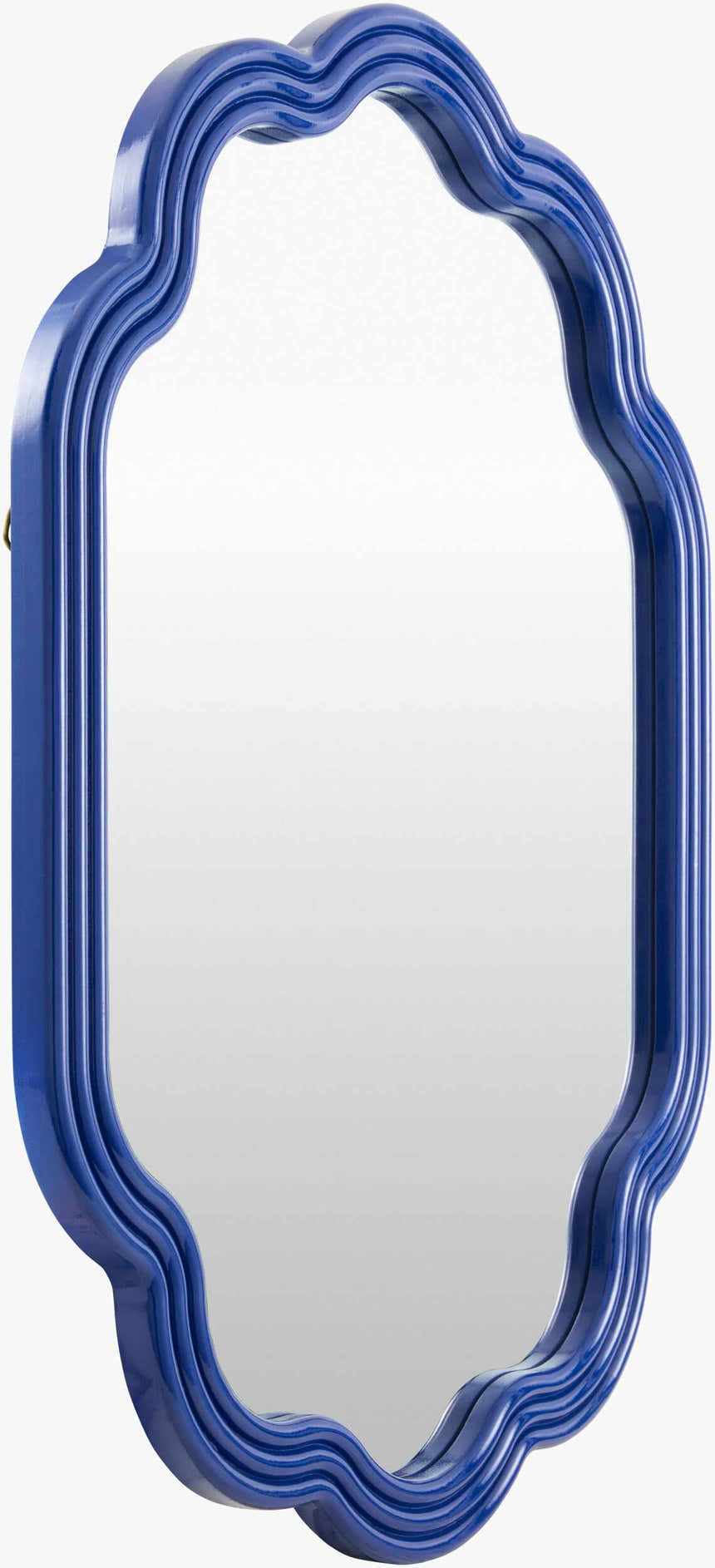Cakaa Blue Wood Mirror