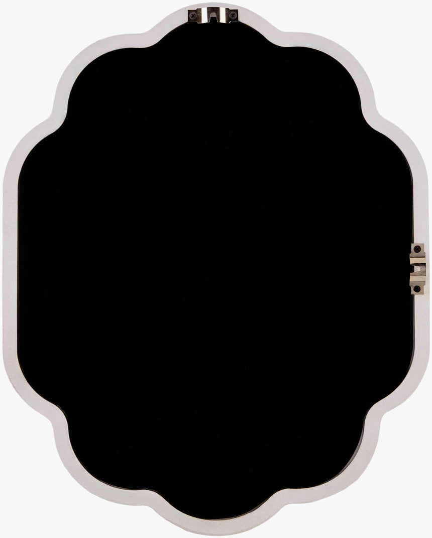 Xugeo White Wood Mirror