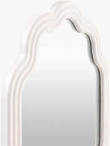 Xugeo White Wood Mirror