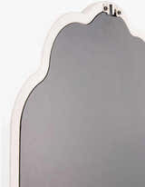 Xugeo White Wood Mirror