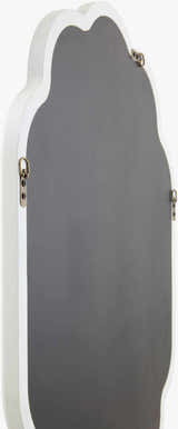 Xugeo White Wood Mirror