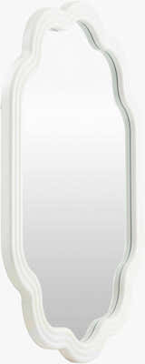 Xugeo White Wood Mirror