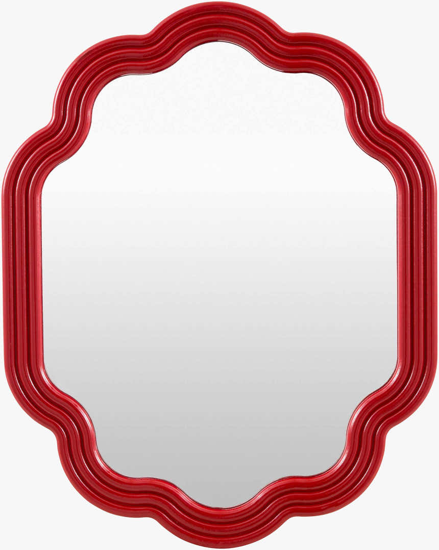 Posoi Blue Wood Mirror