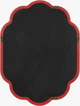 Posoi Blue Wood Mirror