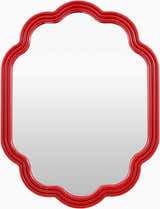 Posoi Blue Wood Mirror