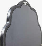 Yowele Blue Wood Mirror