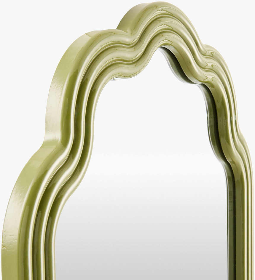 Dicui Green Wood Mirror