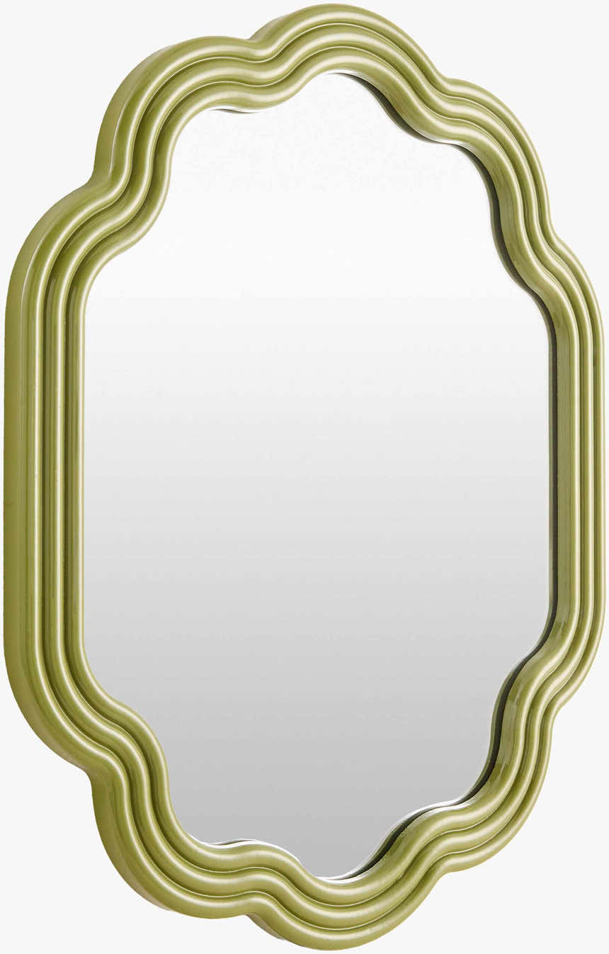 Dicui Green Wood Mirror