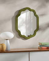Dicui Green Wood Mirror