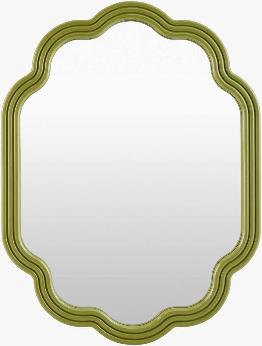 Dicui Green Wood Mirror