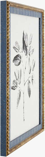 Aqua Blue Rustic Framed Wall Art for modern gallery walls