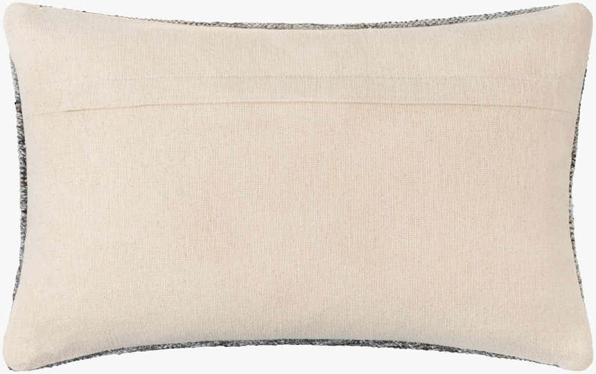 Kavros Dusty Blue Geometric Southwest Recycled PET Yarn Accent Pillow