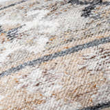 Kavros Dusty Blue Geometric Southwest Recycled PET Yarn Accent Pillow